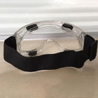 Transparent Medical Safety Goggles PC Lens Dust Proof Adjustable Valve Design supplier