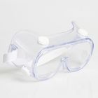 Disposable Surgery Safety Glasses PVC PC Material Transparent Color For Hospital supplier