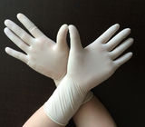 Polymer Coating Disposable Sterile Gloves , Long Arm Latex Gloves SO 13485 Approval supplier