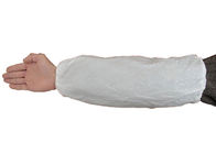 Liquid Repellent Disposable Arm Sleeves , Disposable Protective Sleeves For Arms supplier