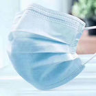 Blue Non Woven Disposable Face Mask 3 Ply Protection Anti Virus Face Mask supplier