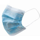 Public Places Disposable Breathing Mask , 3 Ply Non Woven Face Mask supplier