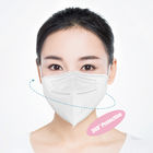 4 Layer Protection Foldable FFP2 Mask , Ear Wearing Disposable Protective Mask supplier