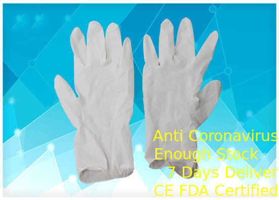 Anti Oil Disposable Sterile Gloves Chemicals Corrosive Resistance Size S - XL supplier