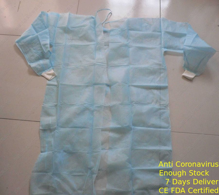 Dustproof Disposable Surgical Gown Biodegradable Against Liquid / Dust / Particle supplier