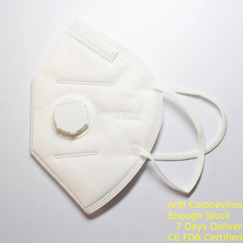 Personal Protective Foldable Nonwoven Masks / FFP2 Non Woven Fabric Face Mask supplier
