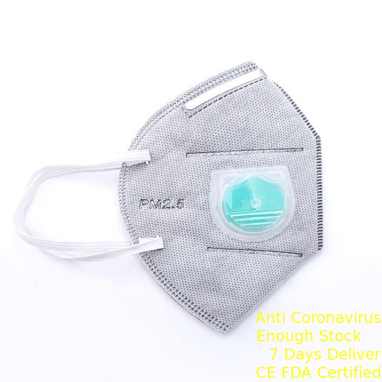 Comfortable FFP2 Filter Mask , Disposable Dust Mask FFP2 With Valve supplier