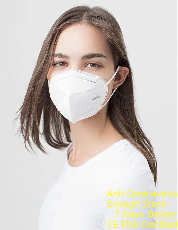 Antibacterial Foldable FFP2 Mask KN95 Disposable Face Mask With Elastic Earloop supplier