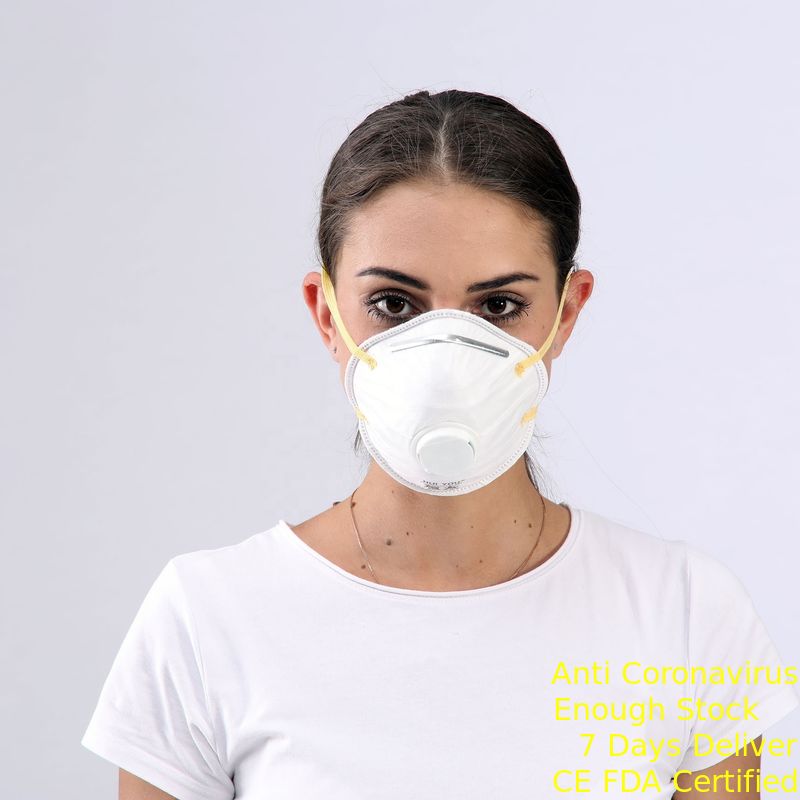Cup Shape Disposable Dust Mask , FFP1/ FFP2 Cup Mask With Valve supplier