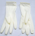 Waterproof Disposable Sterile Gloves 100% Latex Material Thickness 3-9 Mil supplier
