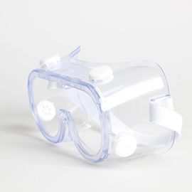 Disposable Surgery Safety Glasses PVC PC Material Transparent Color For Hospital supplier