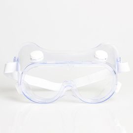 Disposable Surgery Safety Glasses PVC PC Material Transparent Color For Hospital supplier