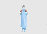Elastic / Knitted Cuffs Disposable Surgical Gown Breathable Personal Safety CE Approved supplier