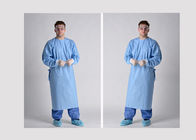4 Ties Disposable Surgical Gown Breathable Knitted Cuff Environmentally Friendly supplier
