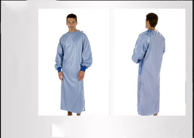 Customized Logo Medical Gowns Disposable Air Permeable For Medical / Food supplier