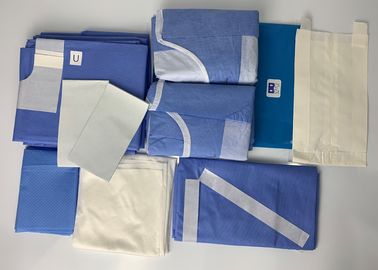 Women Gynecology Sterile Surgical Packs Examination Medical Adhesive 75*120cm 100*100cm supplier