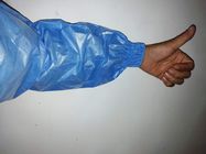 Sms Non - Woven Disposable Arm Sleeves Waterproof With Extra Elasticized Cuff supplier
