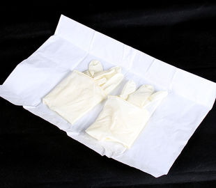 Protective Medical Sterile Examination Gloves Latex Material Micro Textured Surface supplier