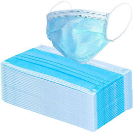 Antibacterial Disposable Dust Mouth Mask Non Woven 3 Layer Face Mask supplier