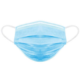 Antibacterial Disposable Dust Mouth Mask Non Woven 3 Layer Face Mask supplier