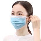 Earloop Disposable Dust Mouth Mask , Anti Dust Non Woven 3 Layer Face Mask supplier