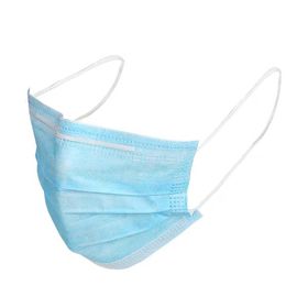 Anti Dust Disposable Protection Earloop Face Mask 3 Ply Non Woven Face Mask supplier