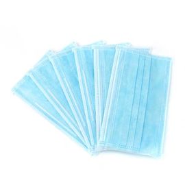 Anti Dust Disposable Protection Earloop Face Mask 3 Ply Non Woven Face Mask supplier