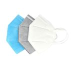 3D Respirator Protection Mouth Mask FFP2 Dustproof Face Mask Vertical Fold Flat supplier