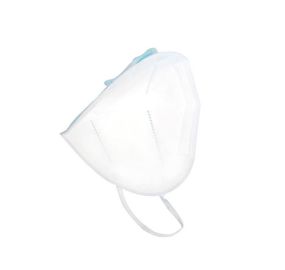 3D Respirator Protection Mouth Mask FFP2 Dustproof Face Mask Vertical Fold Flat supplier