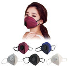 Anti Virus Foldable FFP2 Mask Vertical Fold Flat Breathing Filter Mask supplier