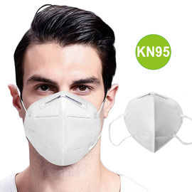 Dust Proof Foldable FFP2 Mask Non Woven Disposable Face Mask With Elastic Earloop supplier