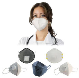 Skin friendly Foldable FFP2 Mask Dustproof Industrial Breathing Mask With Valve supplier