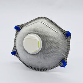 Earloop Type FFP2 Disposable Mask , Breathable Valved Dust Mask supplier