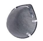Disposable FFP2 Mask Industrial Use , Grey Particulate Respirator Mask supplier