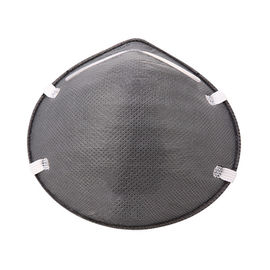 Disposable FFP2 Mask Industrial Use , Grey Particulate Respirator Mask supplier