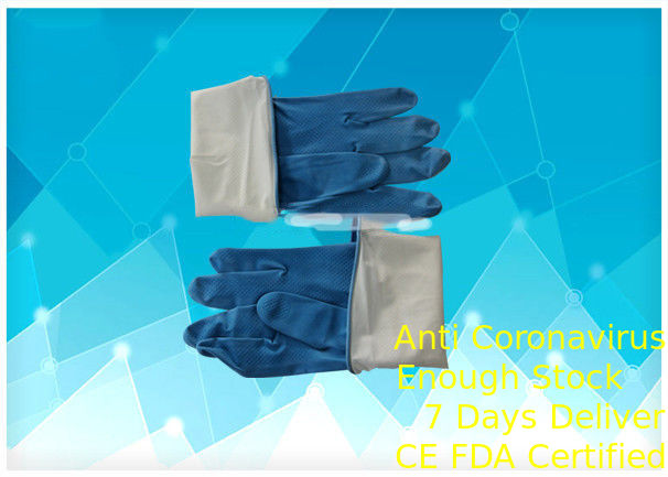 Seamless Disposable Medical Gloves Full Finger Puncture Resistant No - Toxic supplier