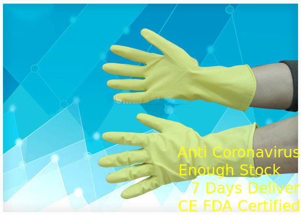 Powder Free Disposable Exam Gloves , Medical Hand Gloves Polyvinylchloride Material supplier