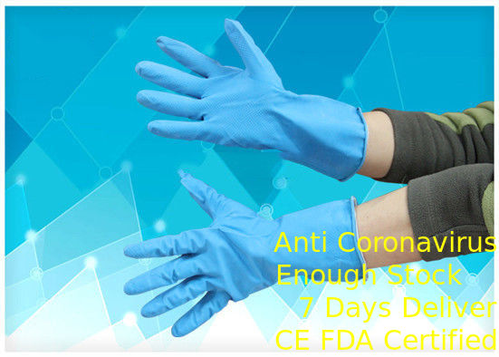 Hospital Grade Colored Disposable Gloves Smooth Surface Polyethylene High Density supplier