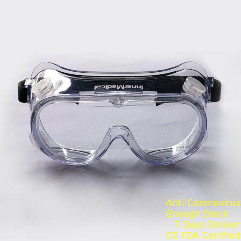 PC Frame Medical Safety Goggles Anti Fog Splash Proof For Medical Institutions supplier