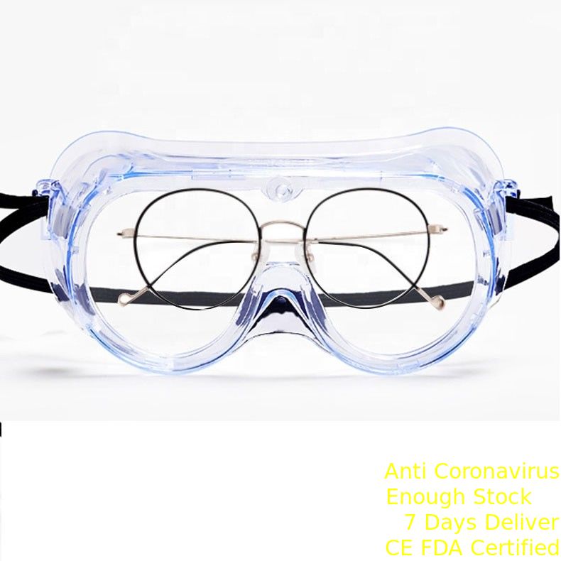 Fully Enclosed Medical Safety Goggles Protective Droplet Virus Preventing supplier