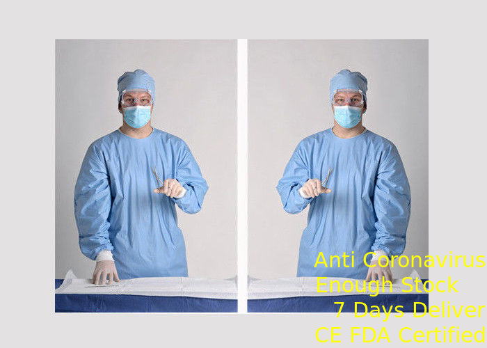 Non Toxic Disposable Dressing Gowns Prevent Cross Infection For Medical Treatment supplier