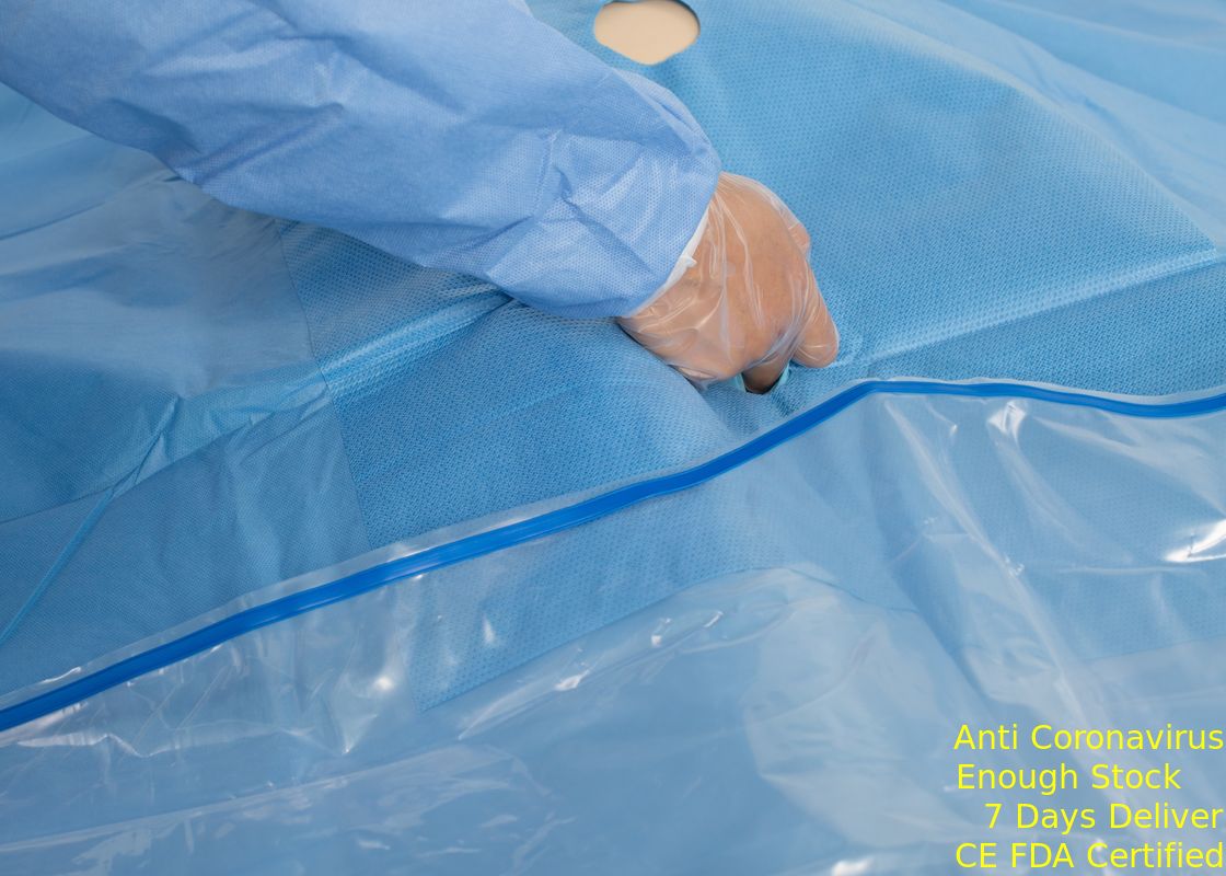 Lithotomy Disposable Surgical Kit , Urinary Procedure Packs TUR Drapes Hypoallergenic supplier