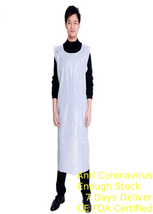 Lightweight Disposable Medical Aprons LDPE HDPE CPE For Health Care Agency supplier