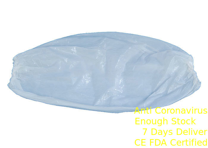 Lightweight Disposable Plastic Sleeve Protectors Smooth Surface White Color supplier