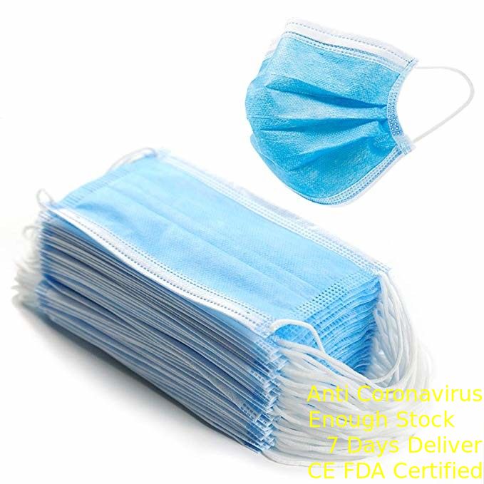 Eco Friendly Earloop Procedure Masks , Disposable Mouth Mask For  Adult supplier