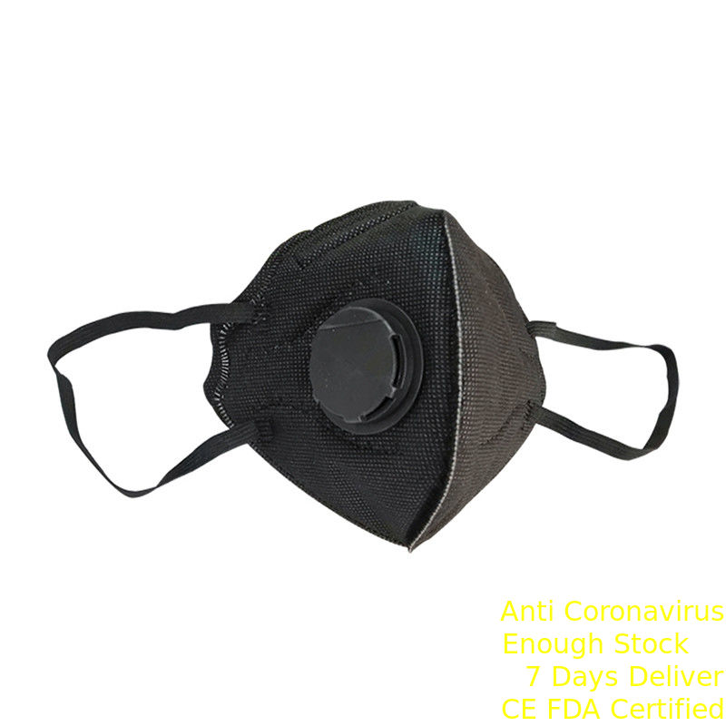 Skin friendly Foldable FFP2 Mask Dustproof Industrial Breathing Mask With Valve supplier