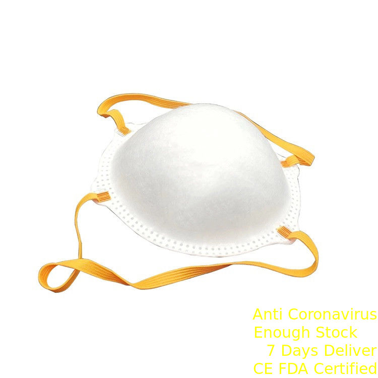 Disposable FFP2 Dust Cup Shaped Protection Particulate Face Mask supplier