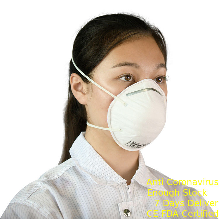 Disposable N95 PM 2.5 FFP2 Anti Pollution Respirator Face Mask For Industrial Field supplier