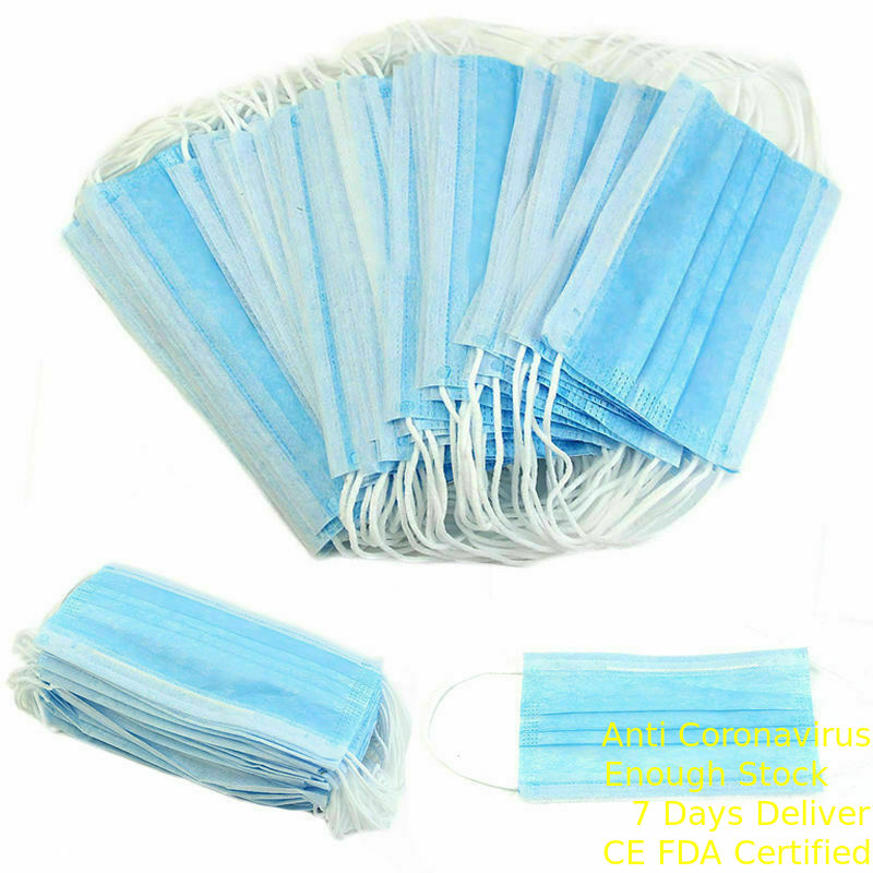 3 Ply Disposable Face Mask High Filtration Capacity Dust Protection Mask supplier